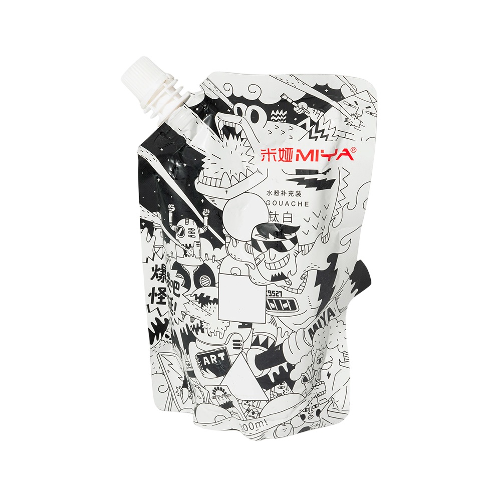 MIYA BOLSA DE GOUACHE BLANCO TITANIUM 300 ML - 1