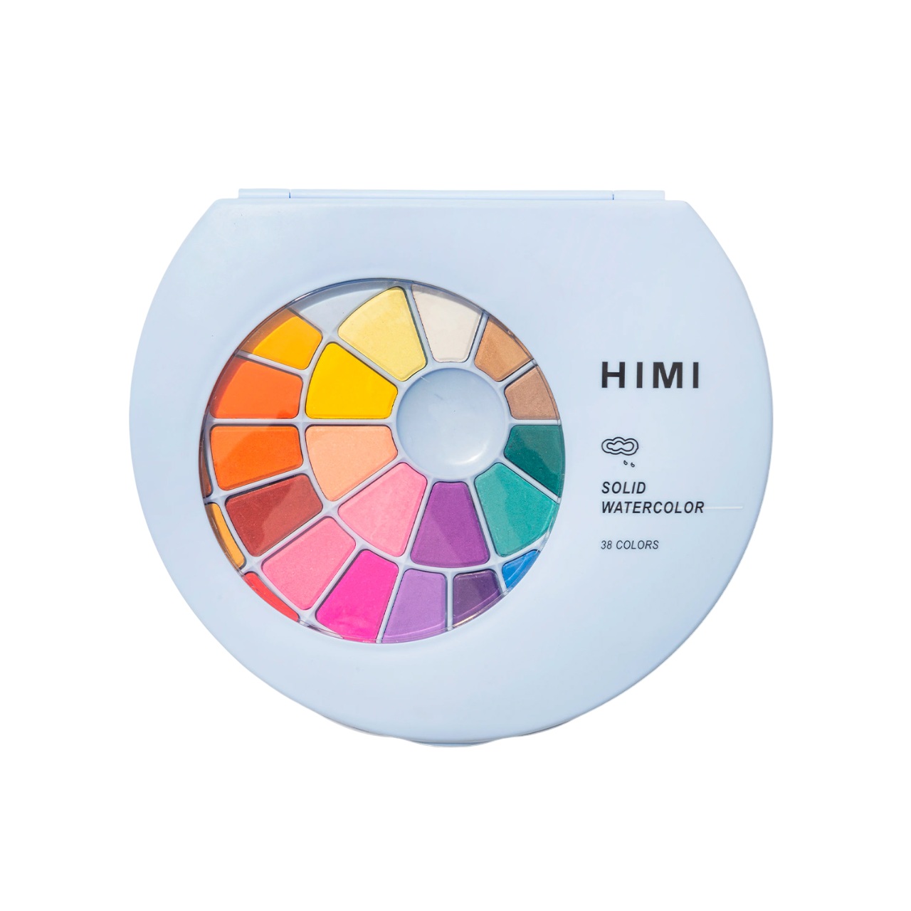 HIMI SET PINTURA SOLIDA 38 COLORES (ESTUCHE AZUL) - 1