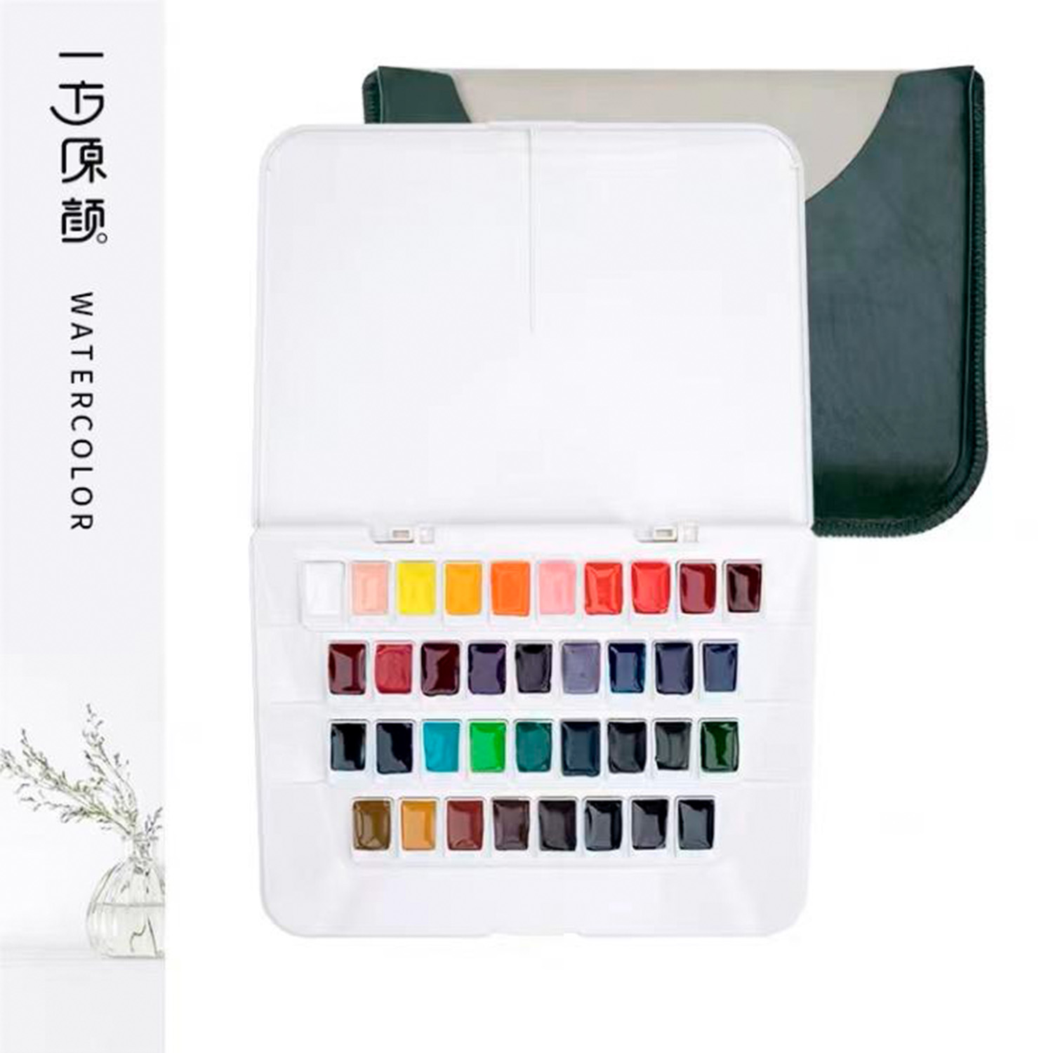 MIYA SET DE ACUARELA 36 COLORES ORIGINAL PREMIER - 1