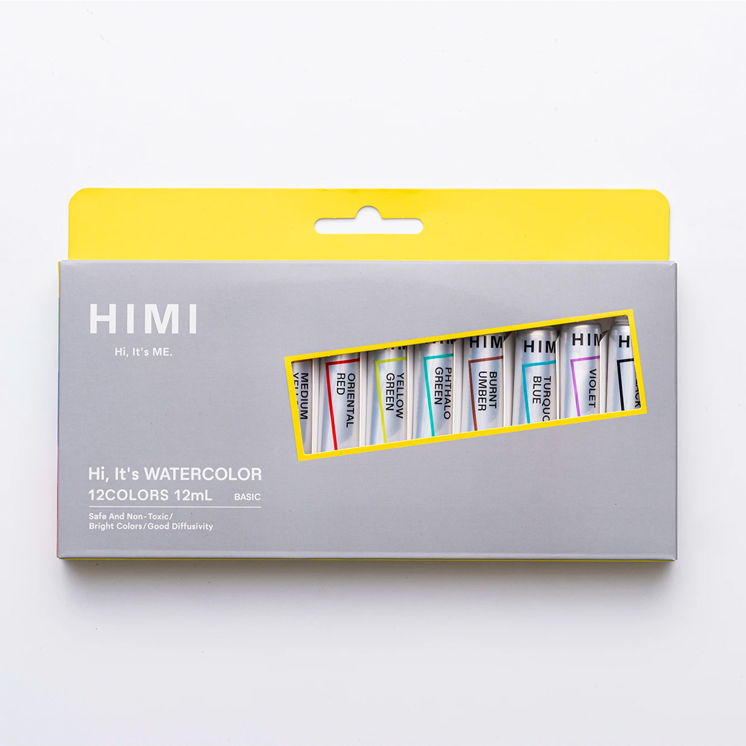 HIMI SET TUBOS DE ACUARELA 12 ML 12 COLORES - 1