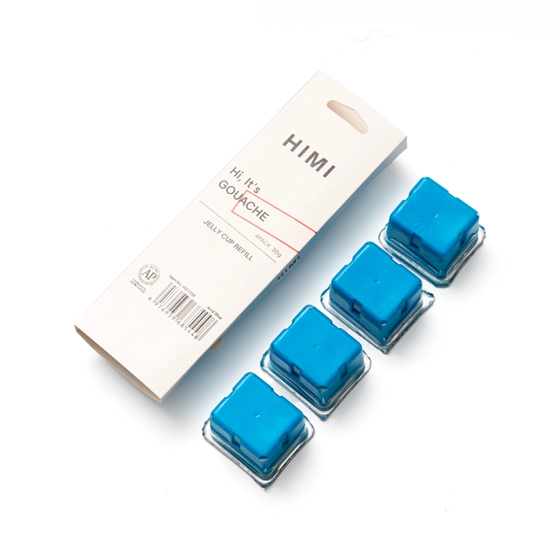 HIMI RECARGA GOUACHE 4 UNIDADES 30G ULTRAMARINE - 3