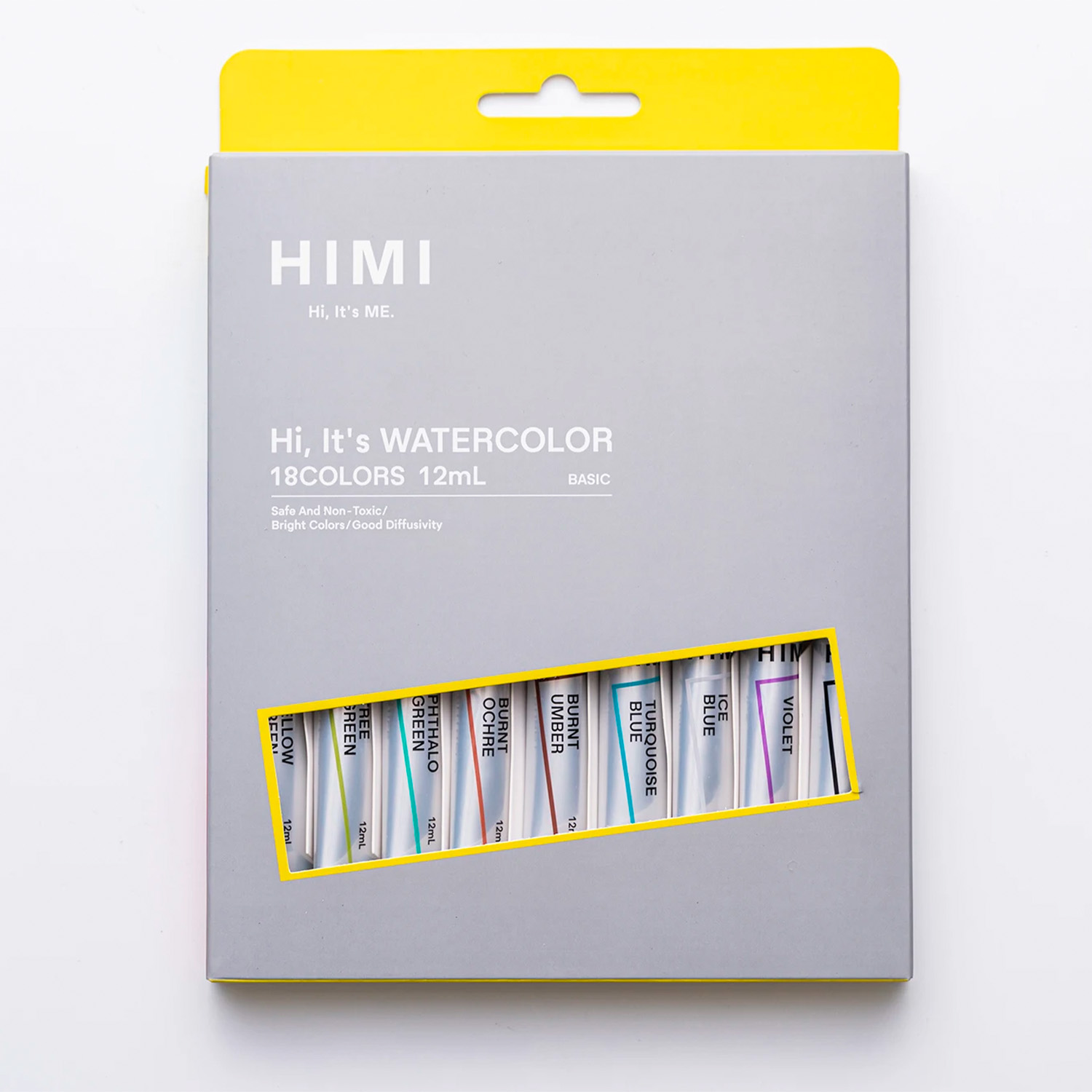 HIMI SET TUBOS DE ACUARELA 12 ML 18 COLORES - 1