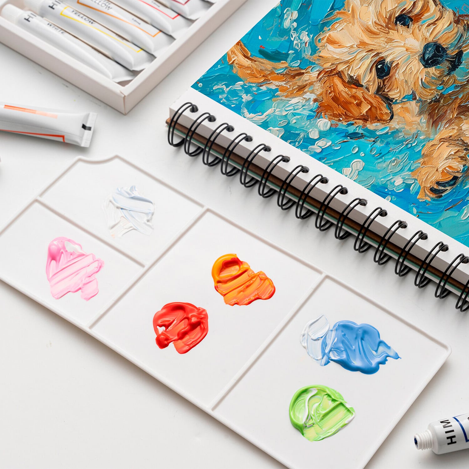 HIMI SET DE 36 TUBOS DE PINTURA GOUACHE 12ML - 3