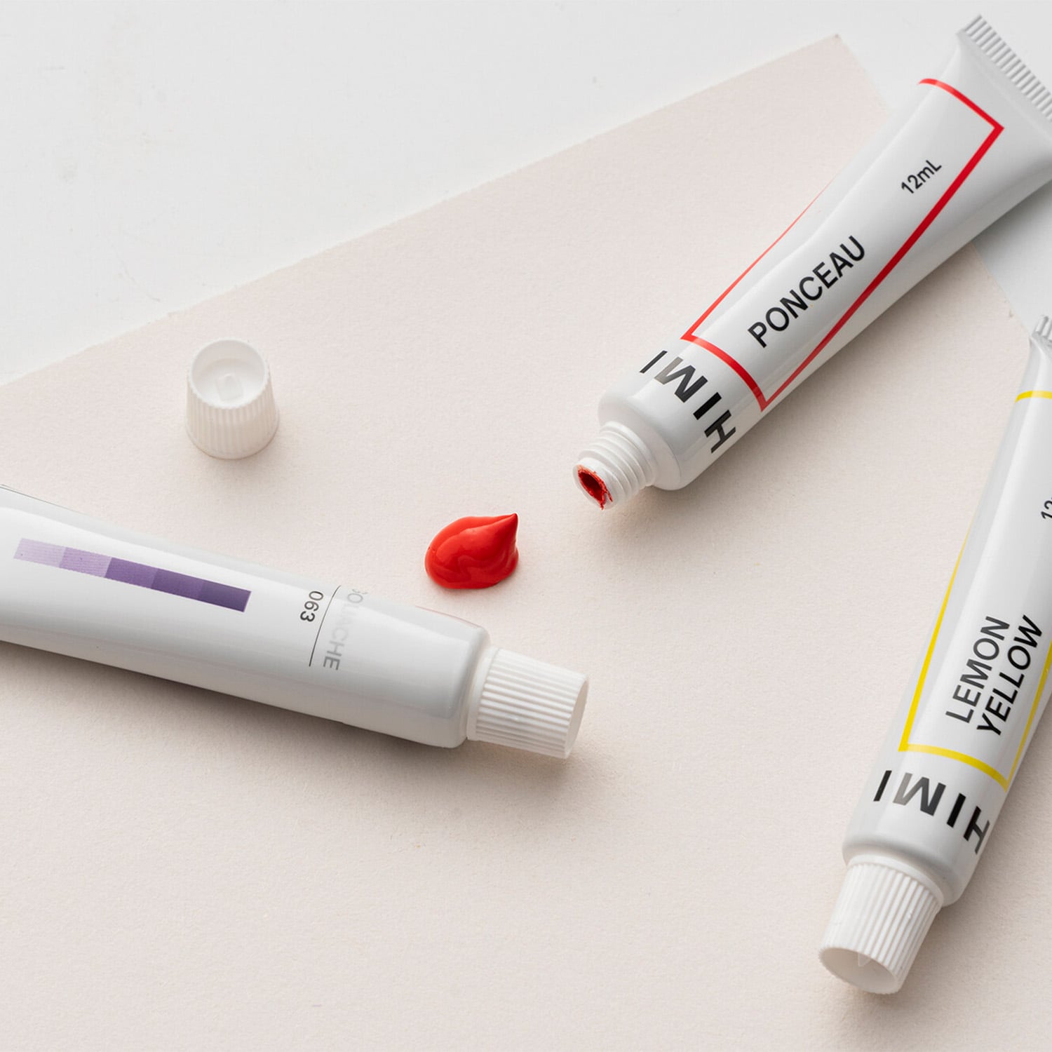 HIMI SET DE 36 TUBOS DE PINTURA GOUACHE 12ML - 4