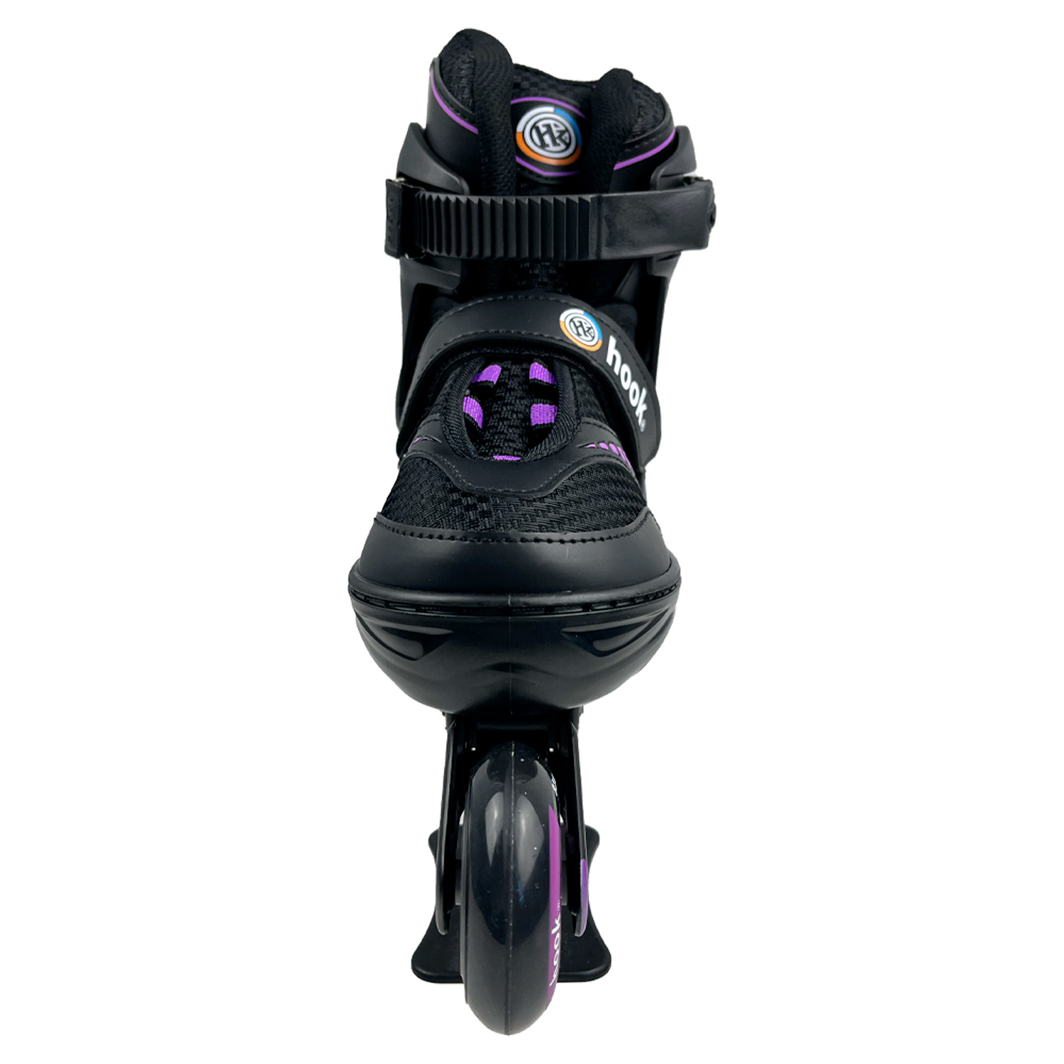 PATINES EN LINEA EXTENSIBLES HOOK FITNESS MORADO M (34-37) - 5