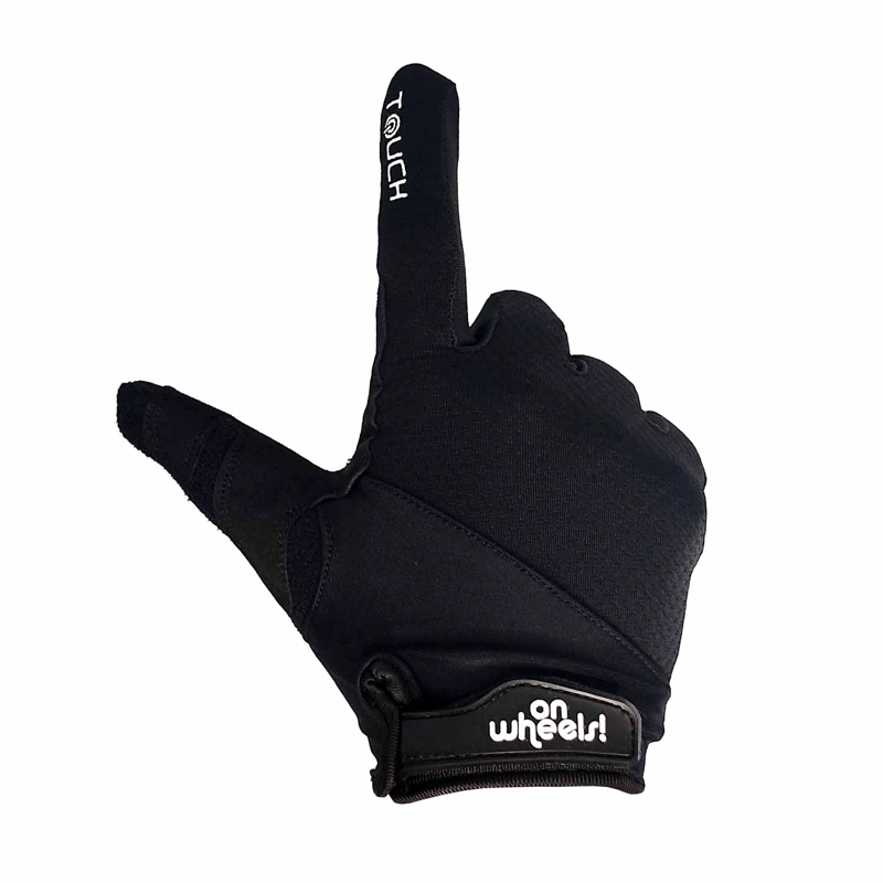 GUANTE LARGO TOUCH OW NEGRO - 4
