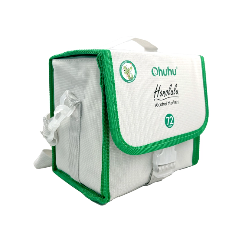 OHUHU 72 MARCADORES ALCOHOL + 1 BLENDER PINCEL & BISELADA - 1