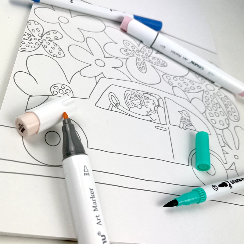 LIBRO PARA COLOREAR MOMENTOS PERFECTOS POR DANI BLANQ - 5