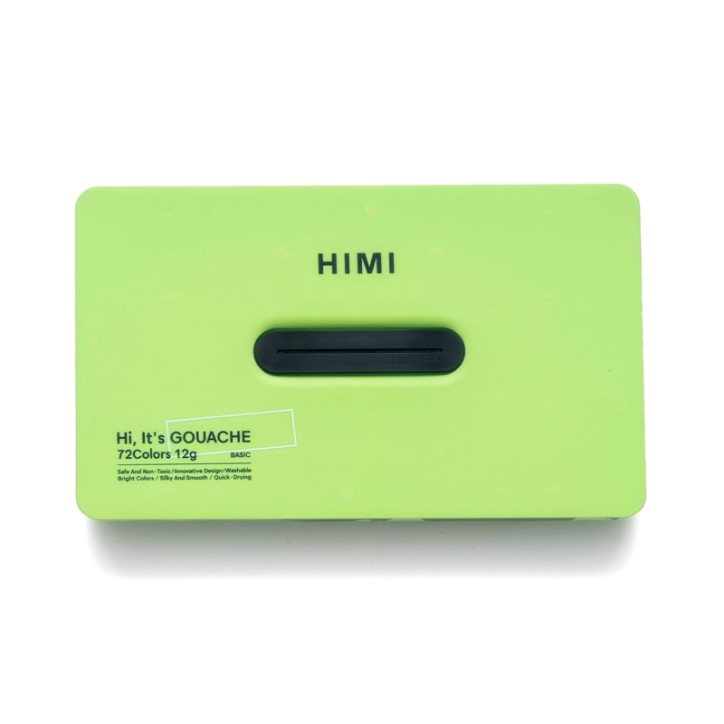 HIMI SET GOUACHE 72 COLORES TWIN CUP 12G VERDE MANZANA - 1