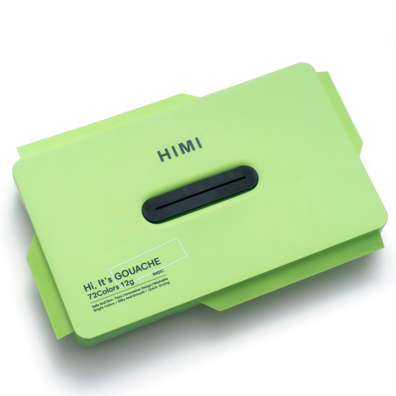 HIMI SET GOUACHE 72 COLORES TWIN CUP 12G VERDE MANZANA - 4