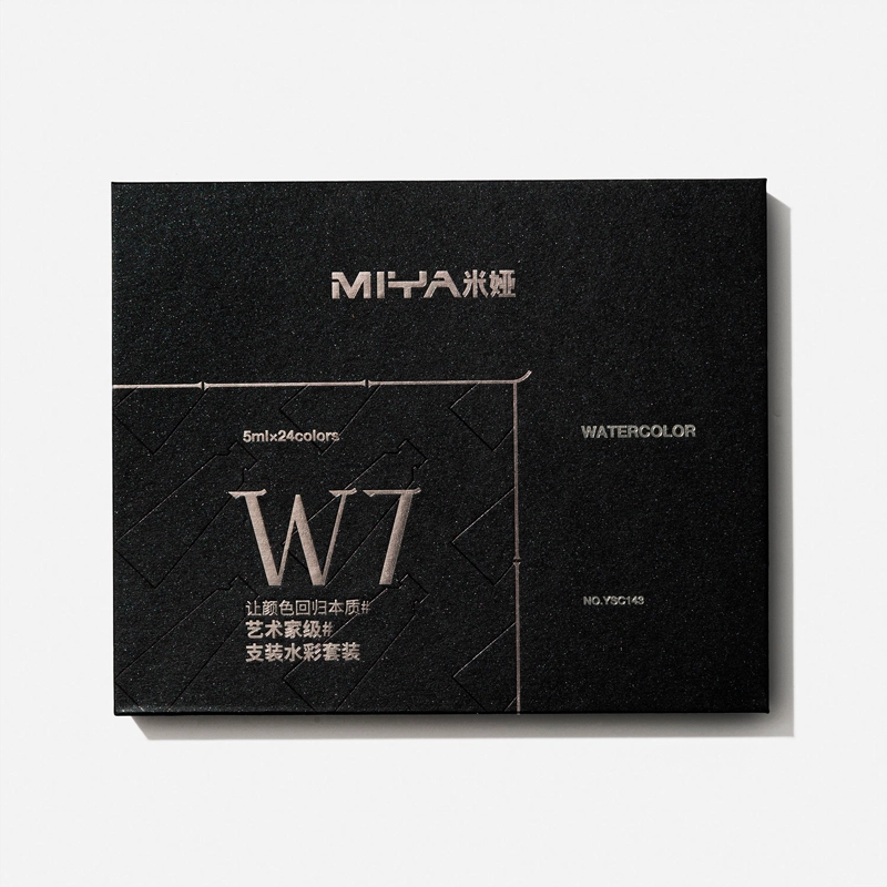 MIYA SET TUBOS DE ACUARELA W7 DE 5 ML 24 COLORES - 1