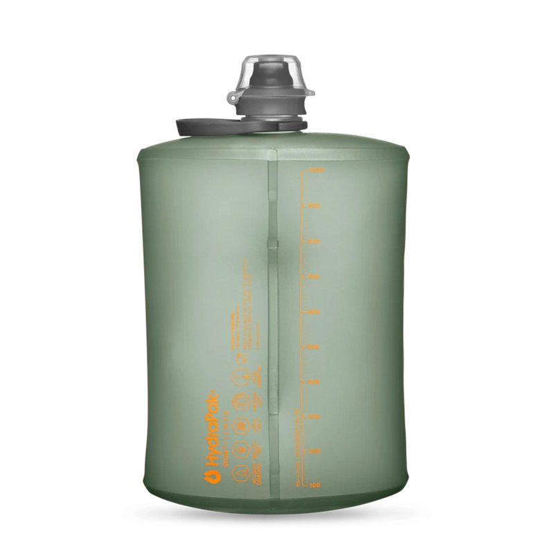 BOTELLA DE HIDRATACION FLEXIBLE HYDRAPAK STOW 1L SUTRO GREEN - 2