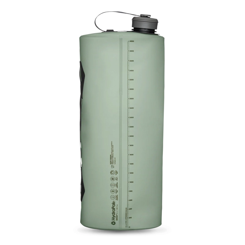 BOTELLA FLEXIBLE HYDRAPAK SEEKER 4 LITROS SUTRO GREEN - 3