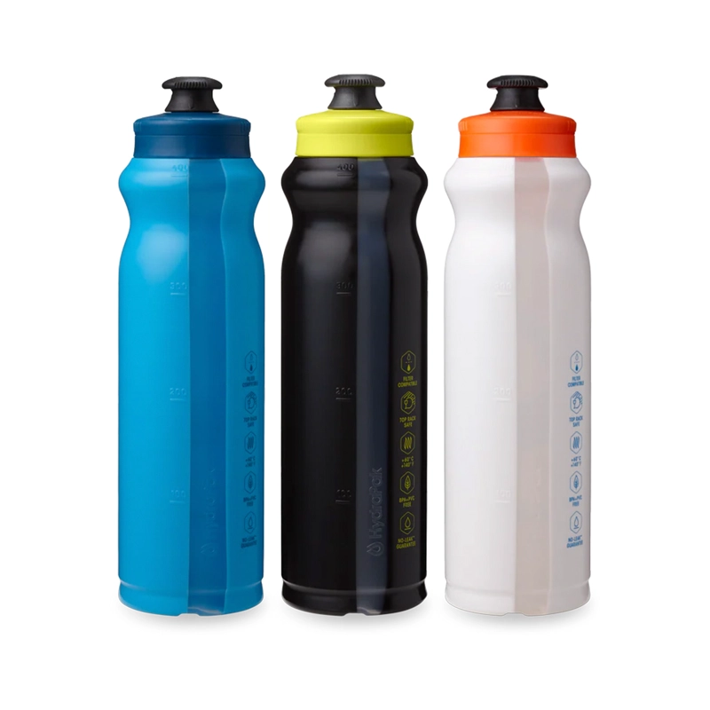 PACK 3 BOTELLAS DE HIDRATACION HYDRAPAK TEMPO RUNNING 400ML - 2