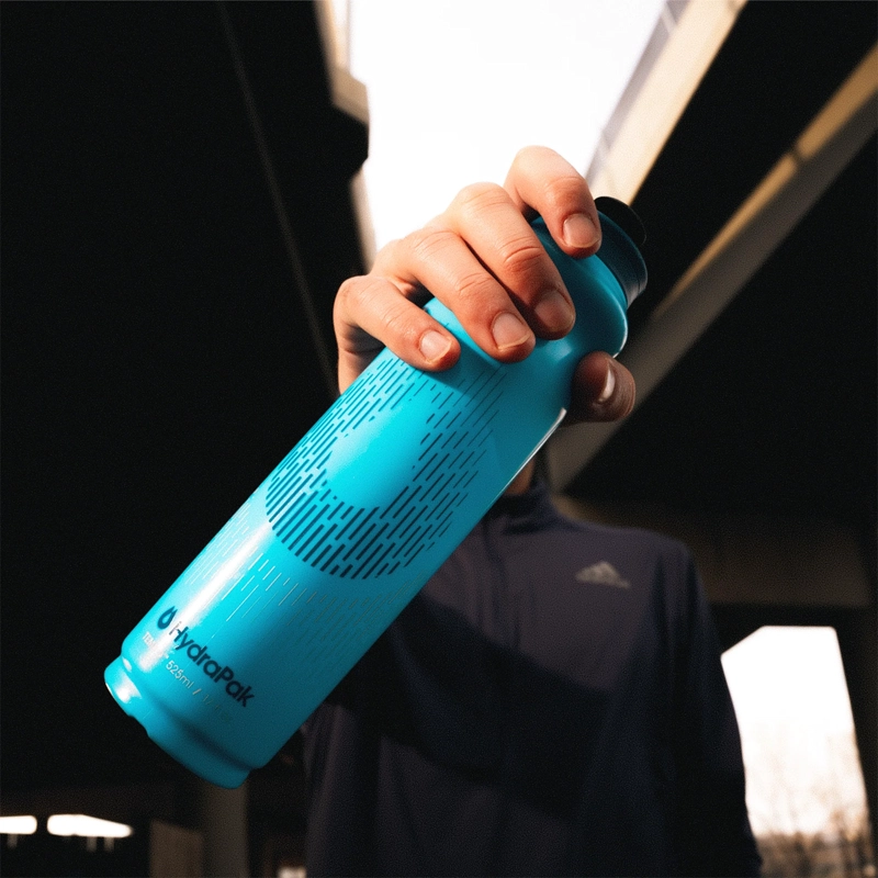 PACK 3 BOTELLAS DE HIDRATACION HYDRAPAK TEMPO RUNNING 400ML - 4