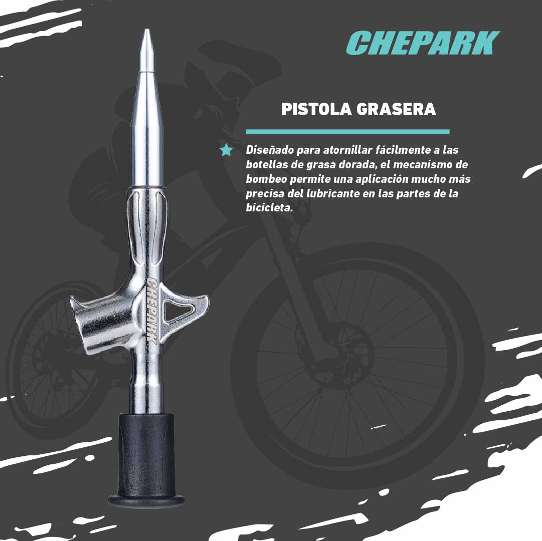GRASA LUBRICANTE MULTIPROPOSITO 120G + PISTOLA GRASERA - 4