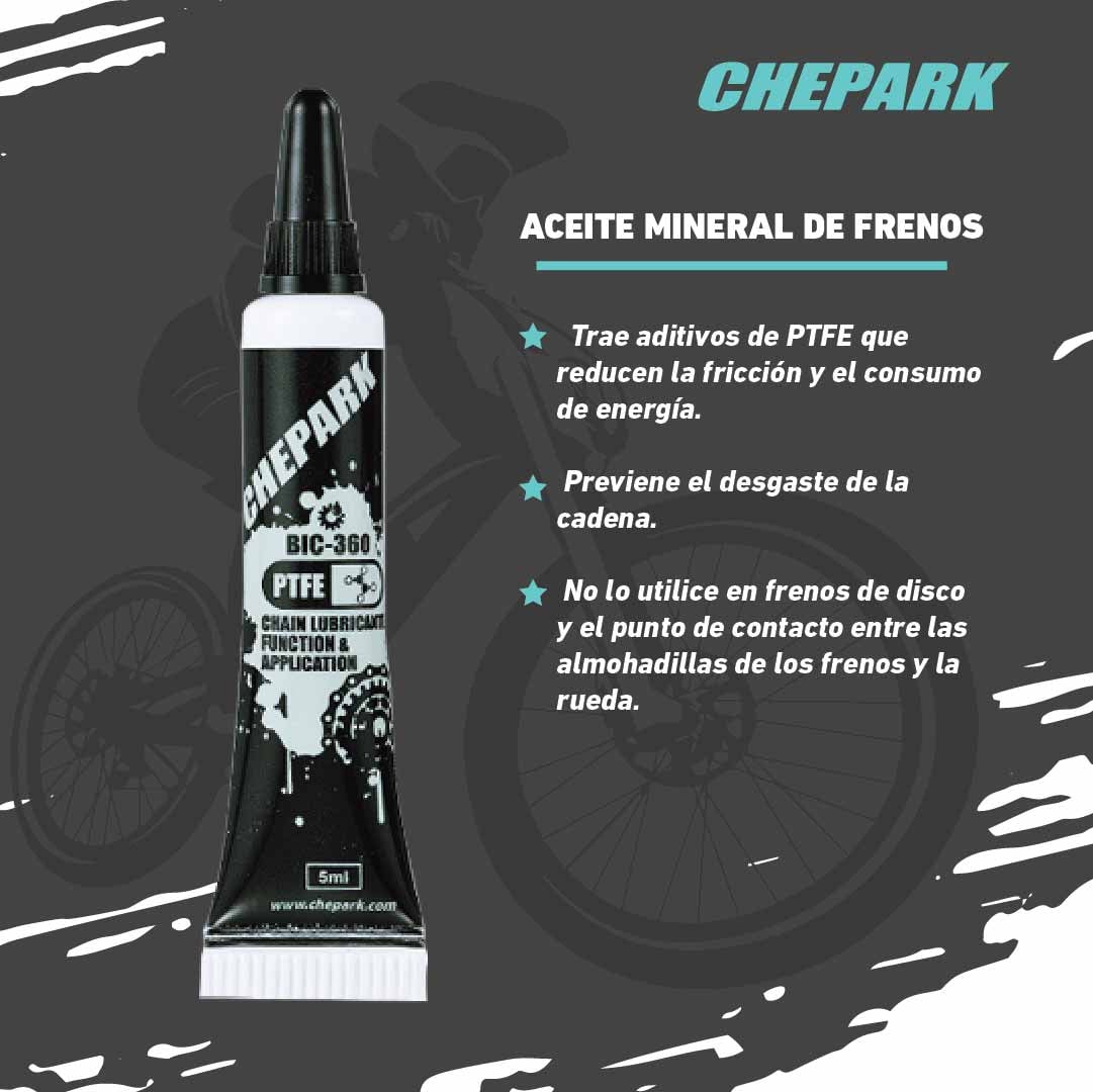 LUBRICANTE DE TEFLON 5 ML PARA BICICLETA - 4