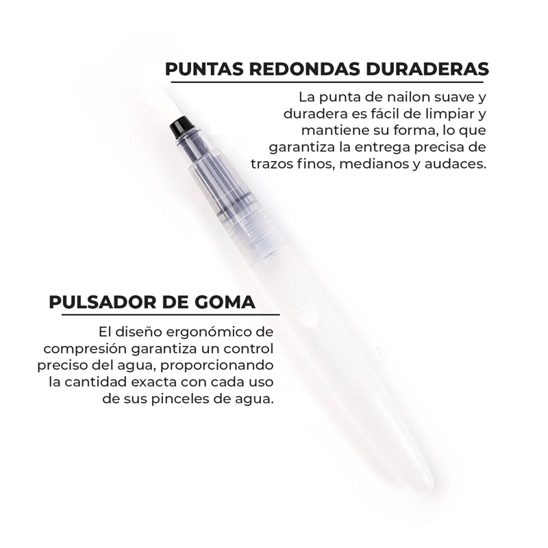 GRABIE SET DE ACUARELA PLEGABLE DE 56 COLORES CON PINCEL - 8