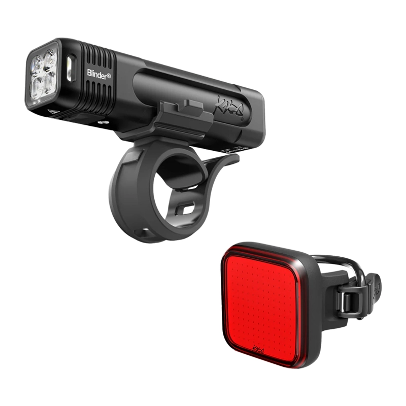 SET DE LUCES KNOG BLINDER PRO 1000LM + BLINDER SQUARE 100LM - 1