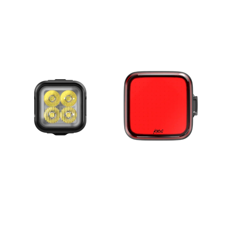 SET DE LUCES KNOG BLINDER PRO 1000LM + BLINDER SQUARE 100LM - 5