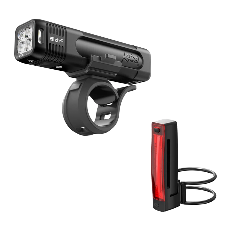 SET DE LUCES KNOG BLINDER PRO 700 LM + PLUS TRASERA 20 LM - 1