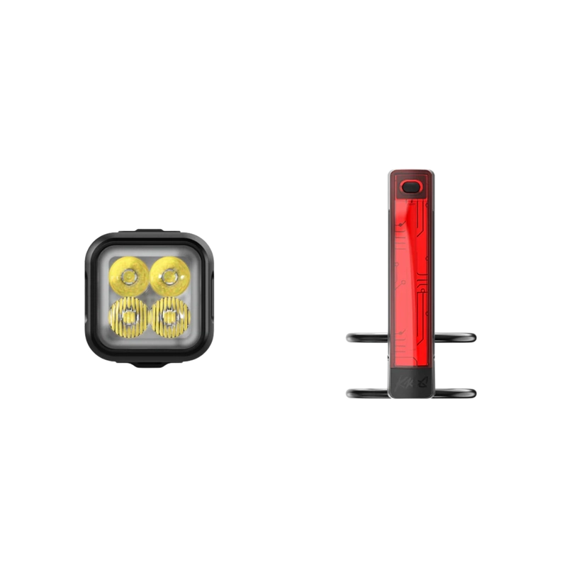 SET DE LUCES KNOG BLINDER PRO 700 LM + PLUS TRASERA 20 LM - 2