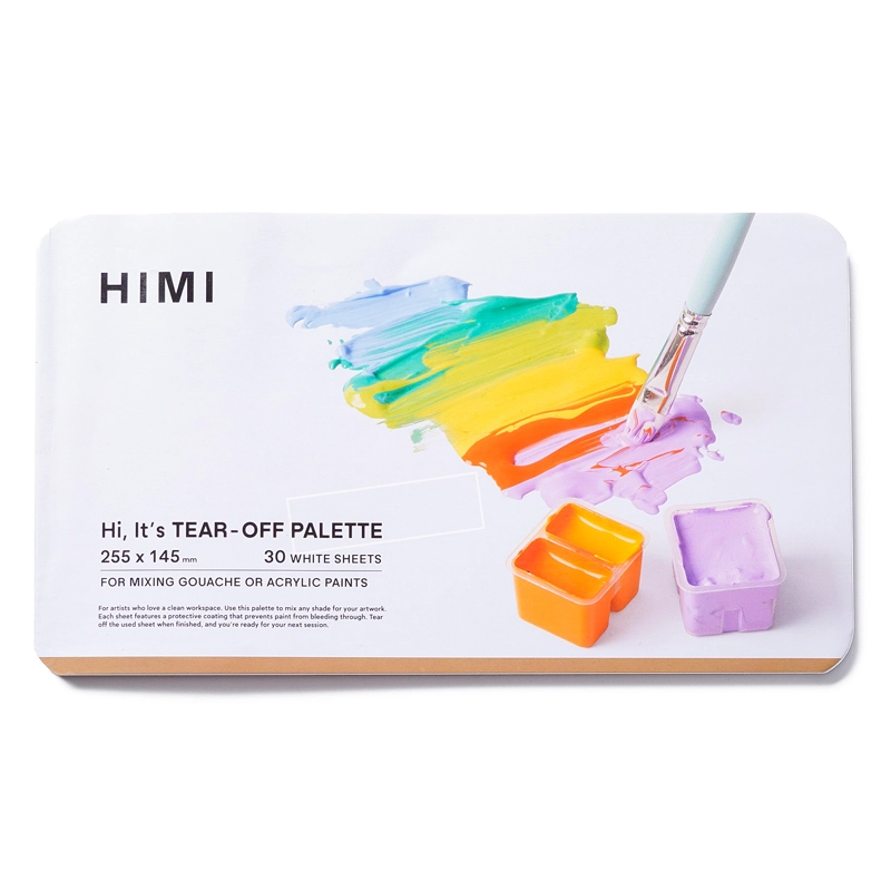 HIMI PALETA PAPEL DESECHABLE 25,5 X 14,5CM 30H DE ESCRITORIO - 1