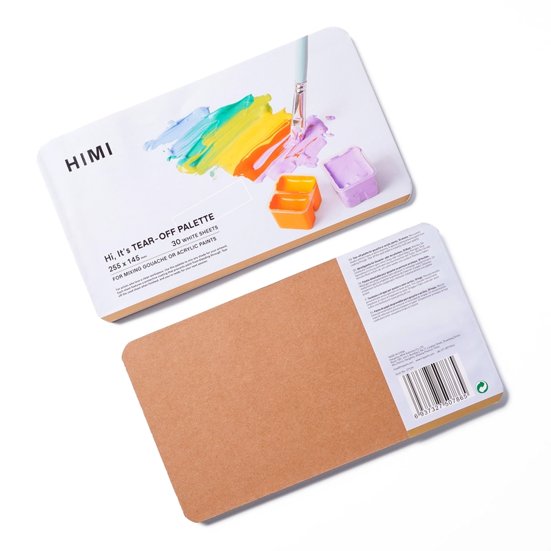 HIMI PALETA PAPEL DESECHABLE 25,5 X 14,5CM 30H DE ESCRITORIO - 2