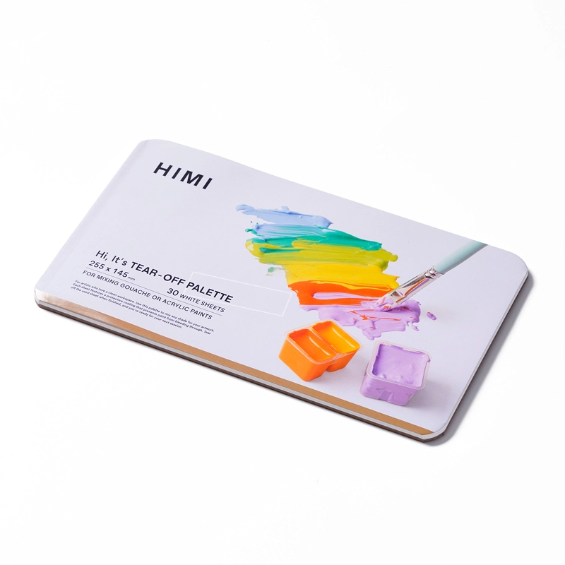 HIMI PALETA PAPEL DESECHABLE 25,5 X 14,5CM 30H DE ESCRITORIO - 3