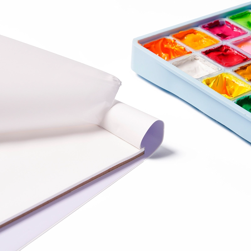 HIMI PALETA PAPEL DESECHABLE 25,5 X 14,5CM 30H DE ESCRITORIO - 7