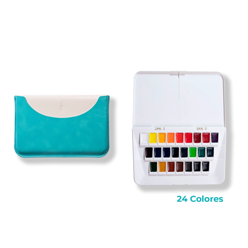 ORIGINAL PREMIER SET DE ACUARELA 24 COLORES 1/2 PASTILLA - 1