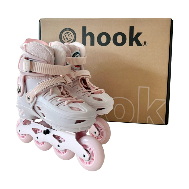 PATINES EN LINEA EXTENSIBLES HOOK MIJAK PASTEL PINK - 2