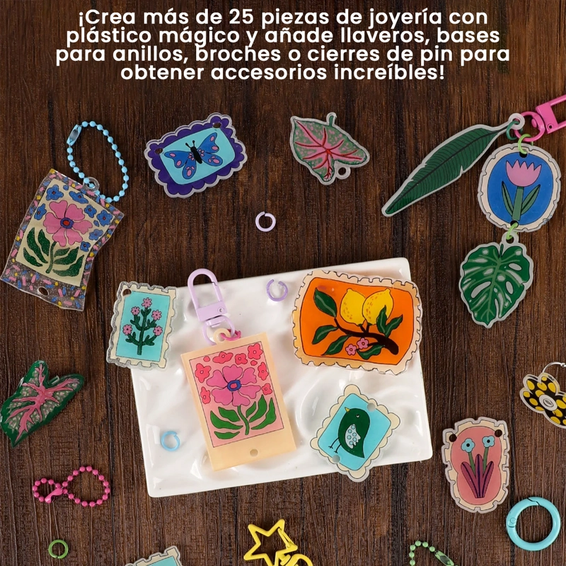 GRABIE KIT CREATIVO DE FIGURAS TERMOENCOGIBLES BLOOM POST - 3