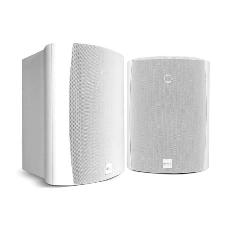 PAR DE PARLANTES KEF EXTERIOR VENTURA 6 BLANCO - 1