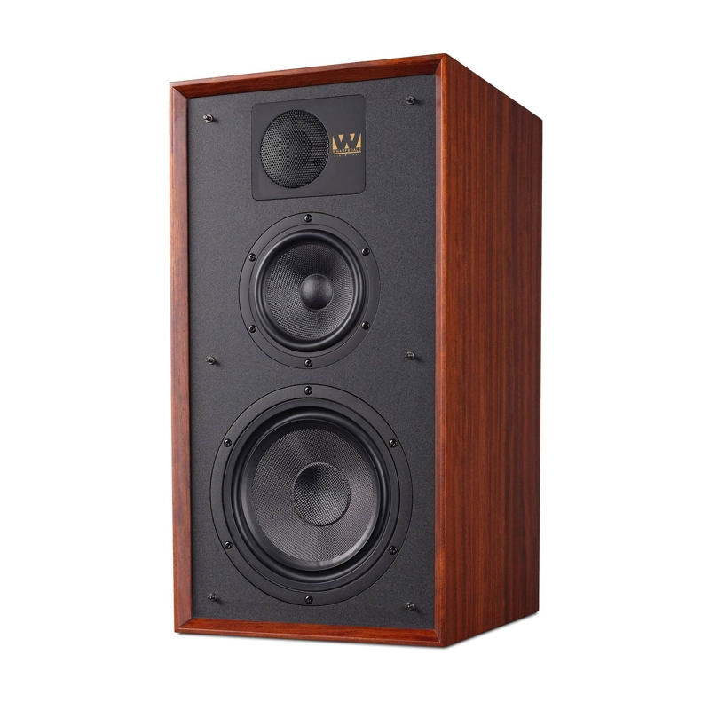 PARLANTE BOOKSHELF CON PEDESTAL WHARFEDALE LINTON STAND - 4