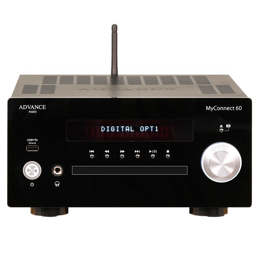 RECEIVER STEREO CON STREAMER Y CD ADVANCE MYCONNECT 60 - 1