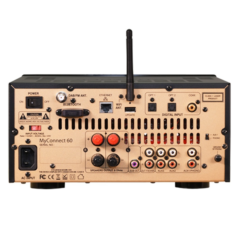 RECEIVER STEREO CON STREAMER Y CD ADVANCE MYCONNECT 60 - 4