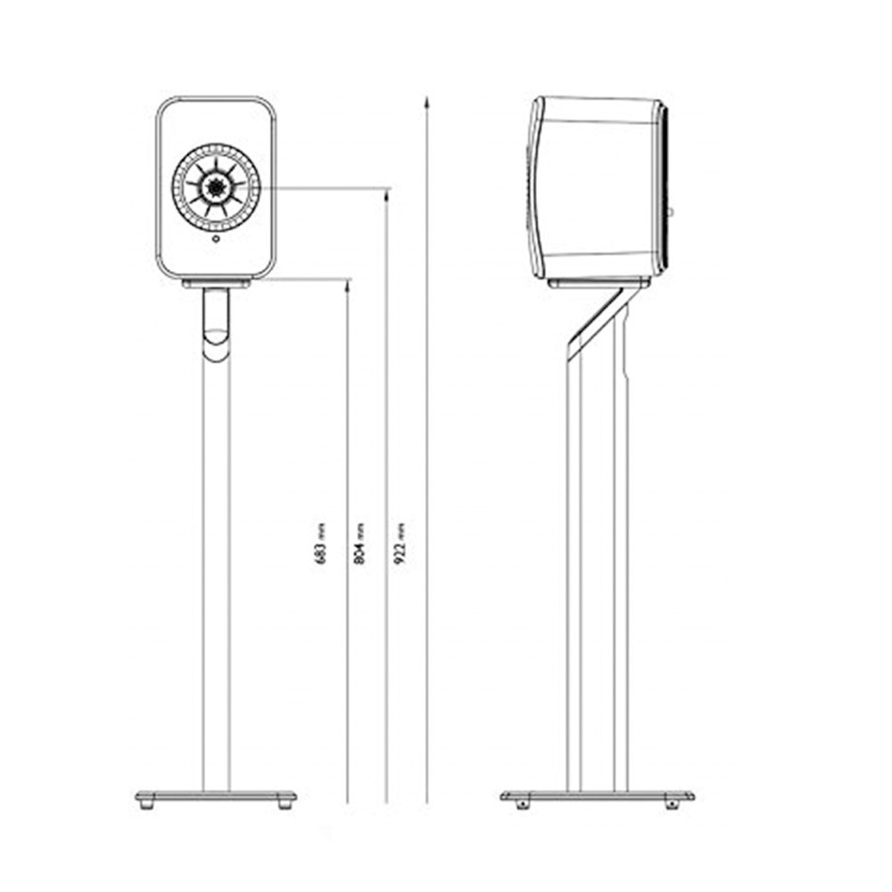 PEDESTALES PARA LSX II KEF S1 - 4