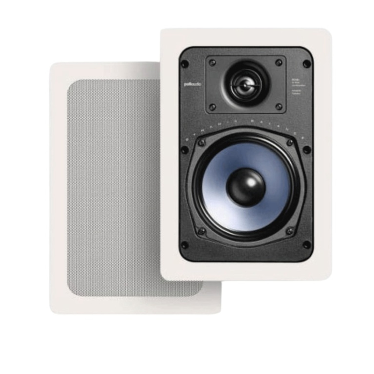 PAR PARLANTES POLKAUDIO EMPOTRADO RECTANGULAR POLK RC55I - 2