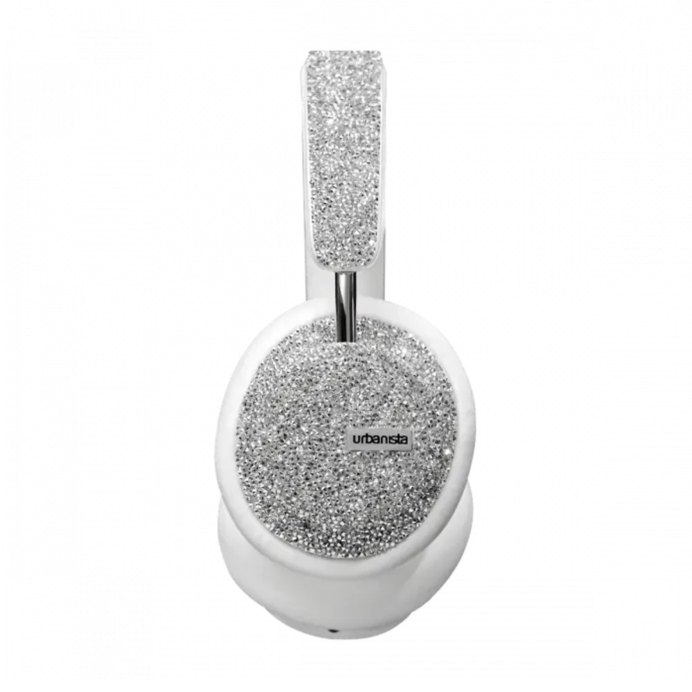 AUDÍFONOS URBANISTA HEADSET MIAMI CRYSTAL BLUETOOTH BLANCO - 3