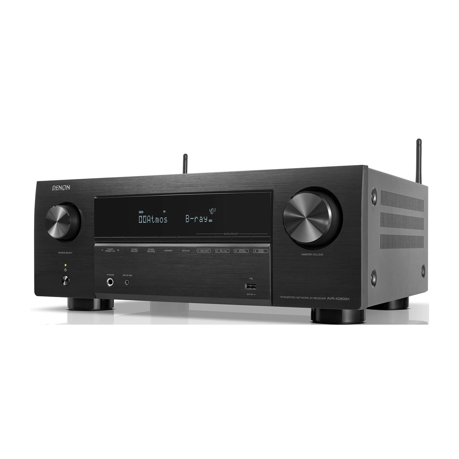RECEIVER DENON AVR-X2800H AV 7.2 CH 8K - 3