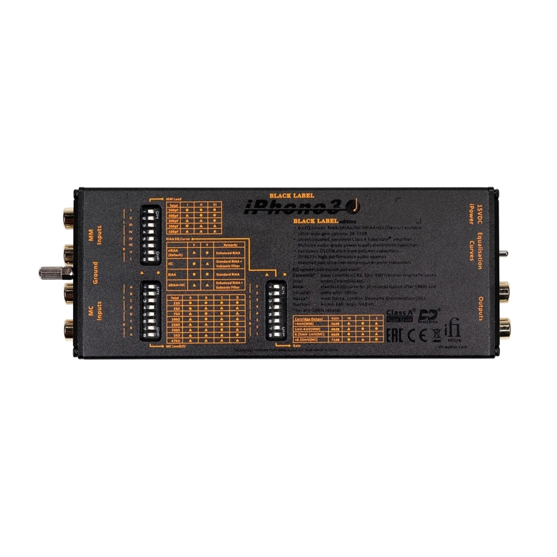 PREAMPLIFICADOR DE TORNAMESA IFI MICRO IPHONO3 BLACK LABEL - 2