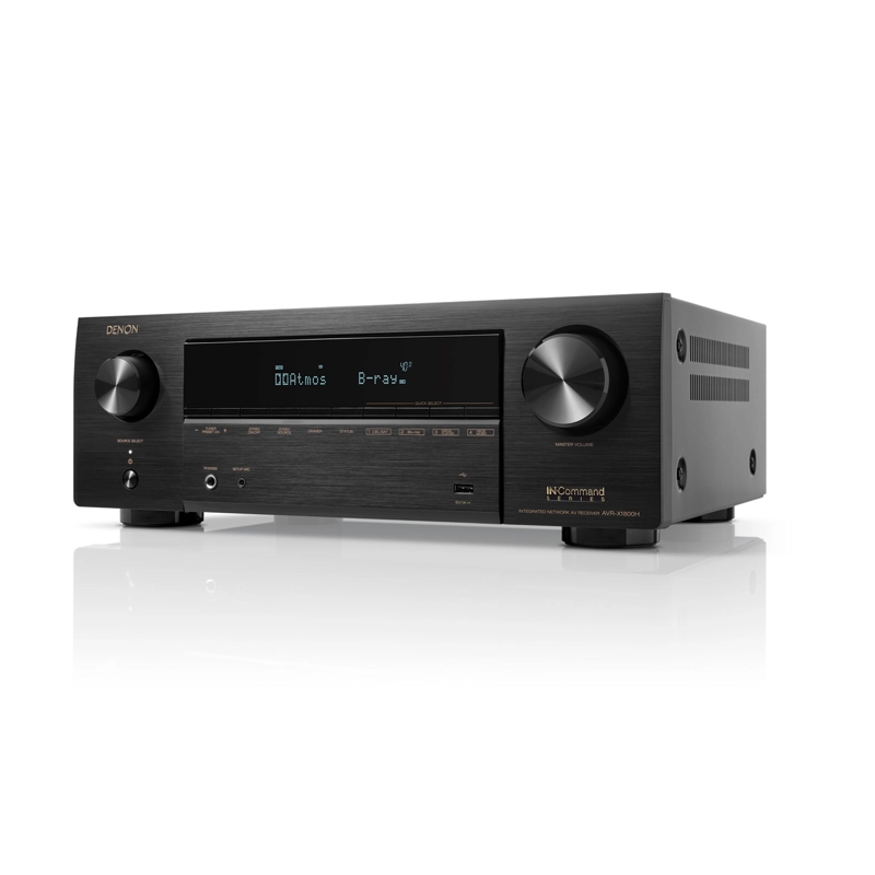 RECEIVER DENON AV 7.2 CH 8K AVR-X1800HBK - 4