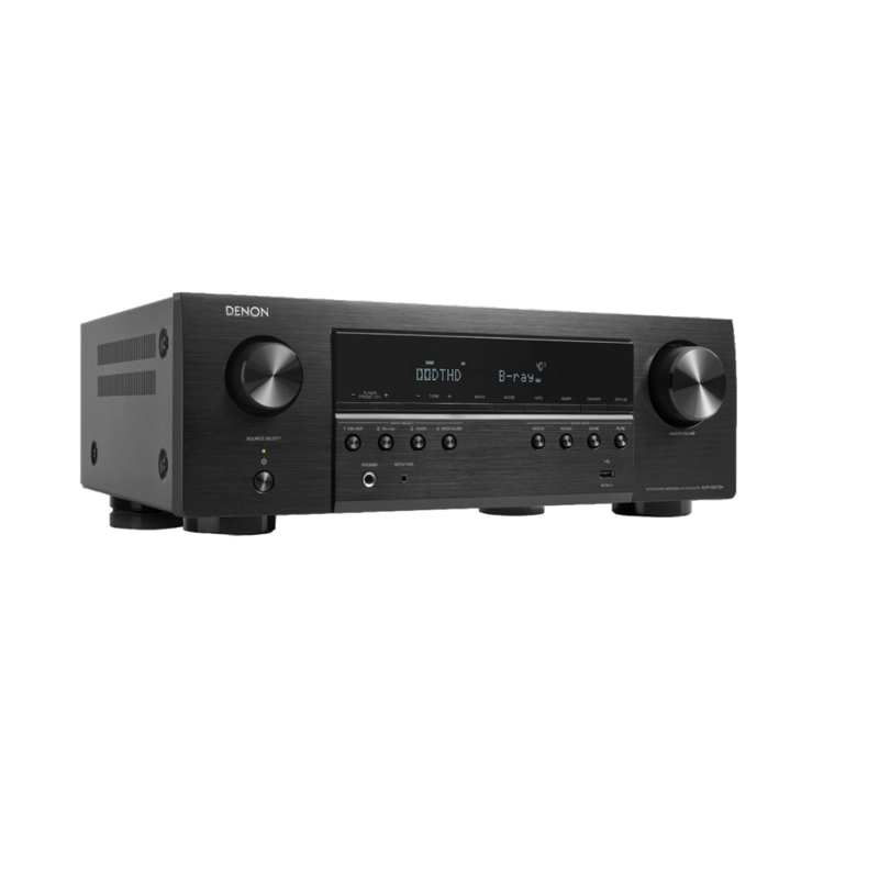 RECEIVER DENON A/V 5.2 8K WIFI AVRS670HBK - 1