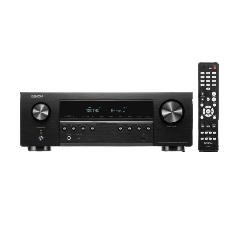 RECEIVER DENON A/V 5.2 8K WIFI AVRS670HBK - 5