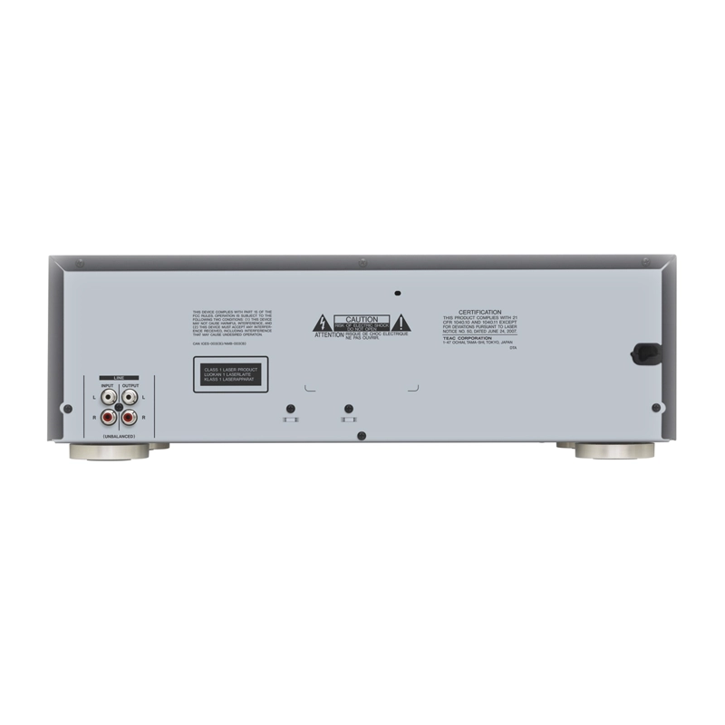 DECK DE CASSETTE Y REPRODUCTOR DE CD CON USB TEAC AD-850 - 4