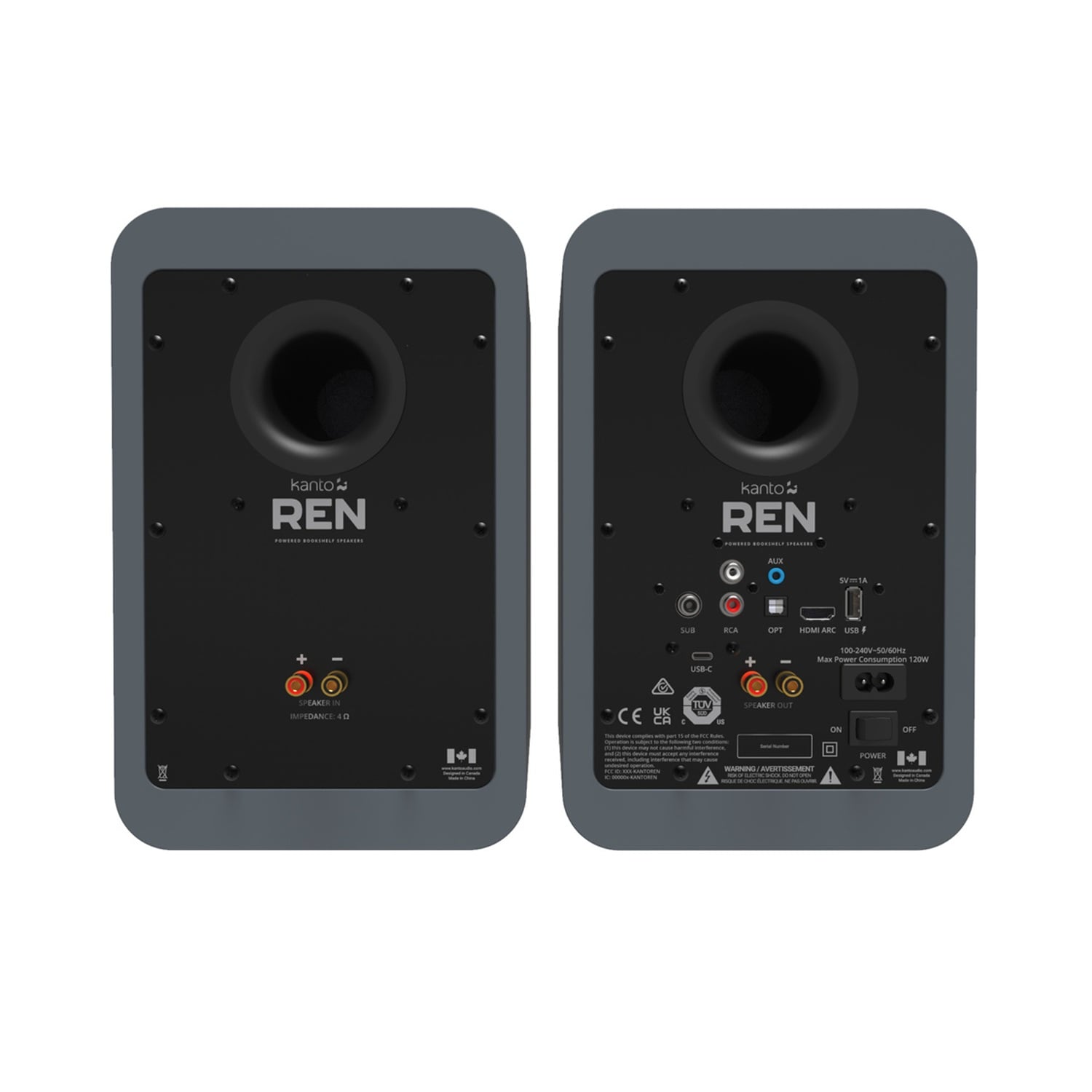 PAR PARLANTES BLUETOOTH KANTO REN - 3