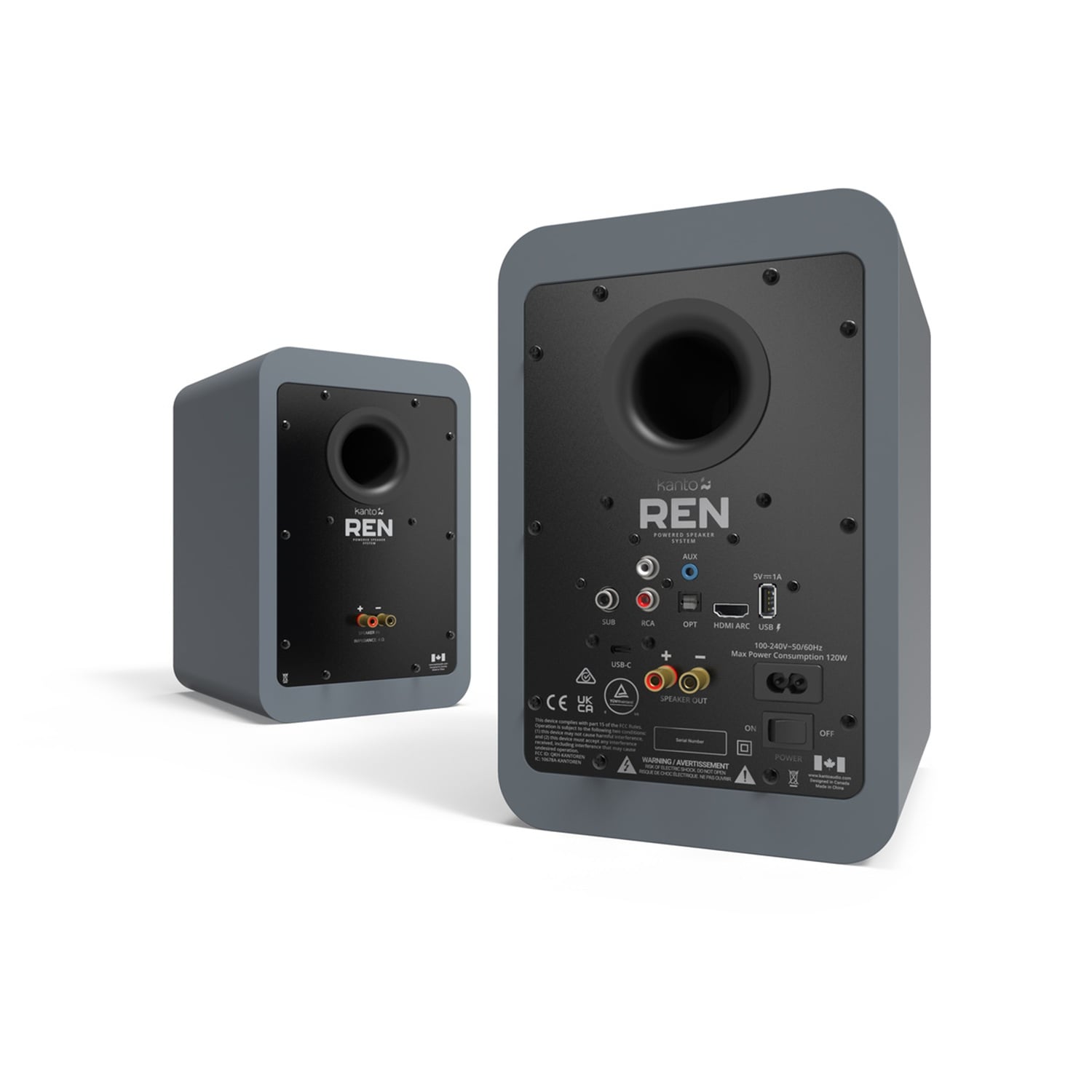 PAR PARLANTES BLUETOOTH KANTO REN - 4