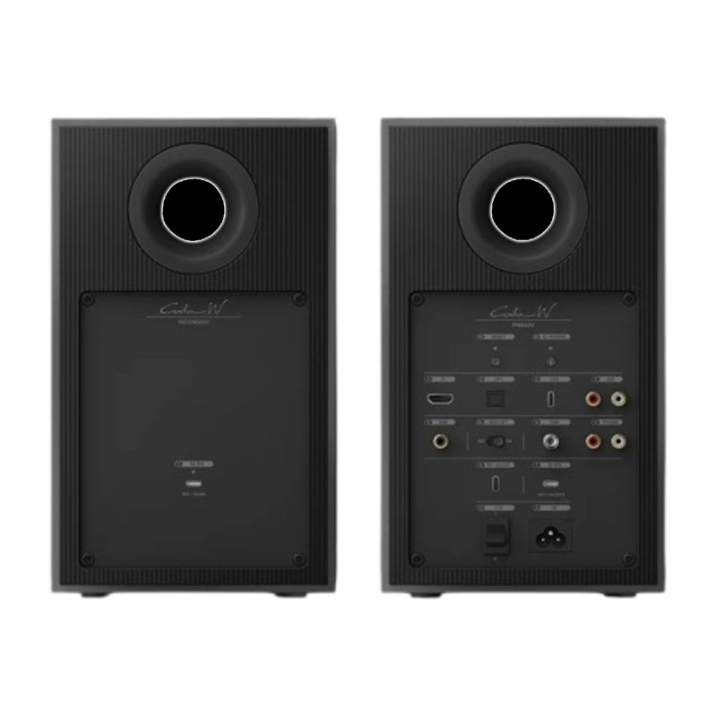 PAR DE PARLANTES BOOKSHELF ACTIVOS KEF CODA W - 5