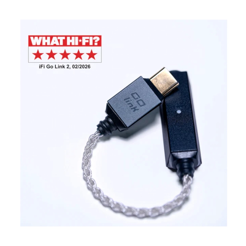 DAC HI-RES USB-C / AMPLIFICADOR DE AUDIFONOS IFI GO LINK 2 - 4